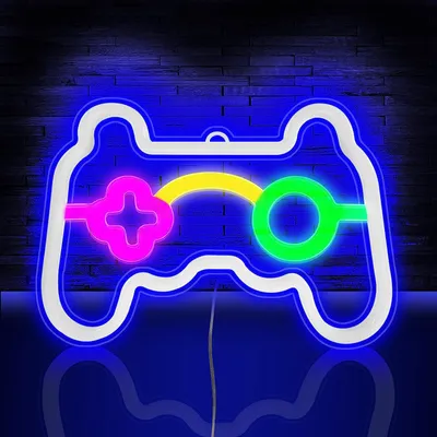 Neon Gamepad LED