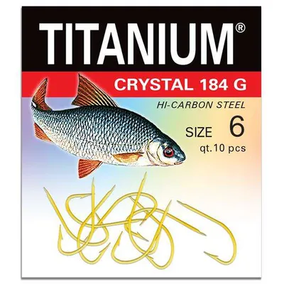 Haczyki Titanium CRYSTAL 184