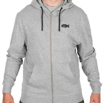 Bluza Spomb Grey Zipped Hoodie