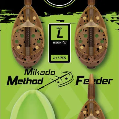 Zestaw koszyczków Mikado Method Feeder Shot QMF