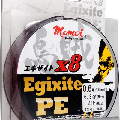 Plecionka Momoi Egixite 135m 0,16mm/8,1kg Szara