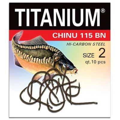 Haczyki Titanium CHINU 115