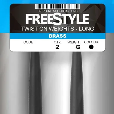 Ciężarki Spro Freestyle Twist-On Weights Long