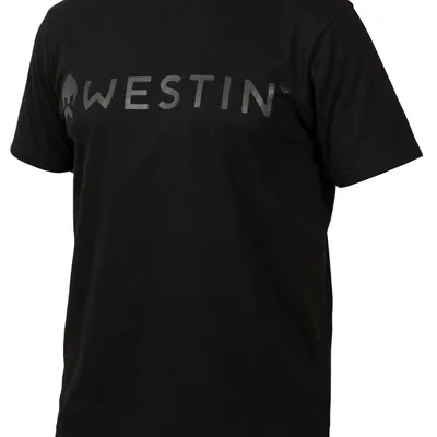 Westin Stealth T-Shirt Black Rozmiar XL - koszulka wędkarska