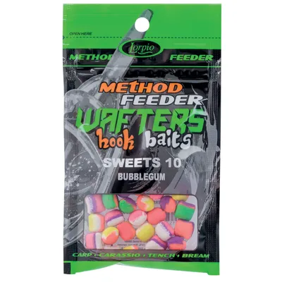 Kulki haczykowe Lorpio Hook Baits Wafters Sweets 10mm - Bubblegum