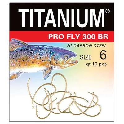 Haczyki Titanium PRO FLY 300