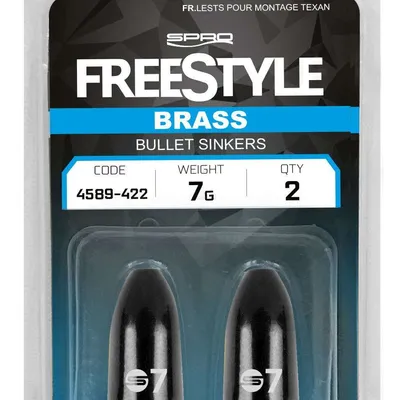 Ciężarek Spro Freestyle Bullet Sinker Brass