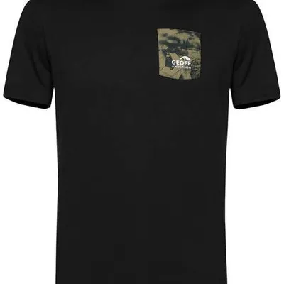 Geoff Anderson T-shirt Pocket - oddychająca koszulka wędkarska r. XL