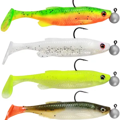 Zestaw gum zbrojonych Savage Gear Fat Minnow T-Tail RTF