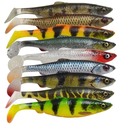 Zestaw gum szczupakowych Herring Shad 13cm 9szt