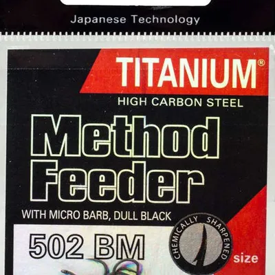 Haczyki Robinson Titanium Method Feeder 502