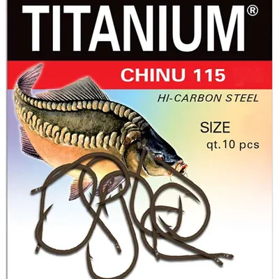 Haczyki Titanium CHINU 115