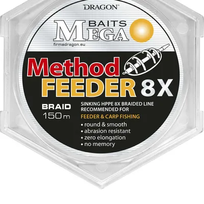 Plecionka Megabaits Method Feeder 8X Sink