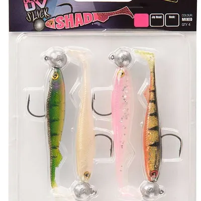 Zestaw gum Fox Rage Ultra UV Slick Shad Loaded