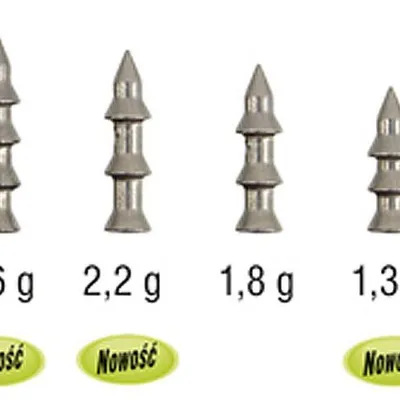 Ciężarek wolframowy Kamatsu Vail Sinker 2szt