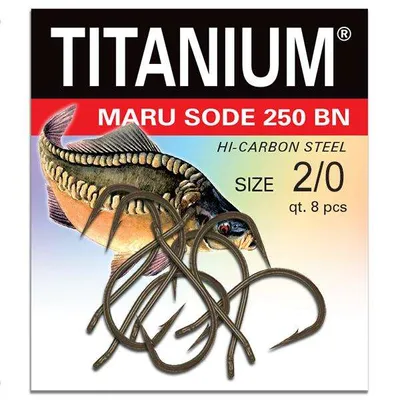 Haczyki Titanium MARU SODE 250