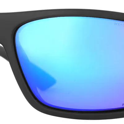 Okulary polaryzacyjne WileyX Peak Blue Mirror Matte Black Frame