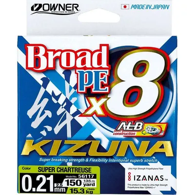 Plecionka Owner Broad Pe Kizuna 8X