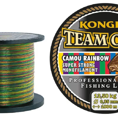 Żyłka Konger Team Carp Camou Rainbow 1000m