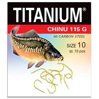 Haczyki Titanium CHINU 115