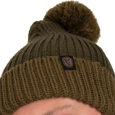 Czapka Fox Heavy Knit Bobble Hat