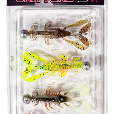 Zestaw gum Fox Rage UV Micro Critter