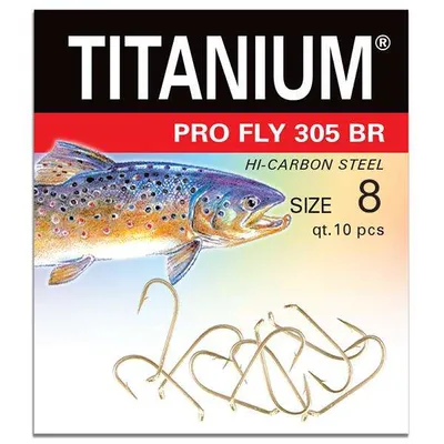 Haczyki Titanium PRO FLY 305