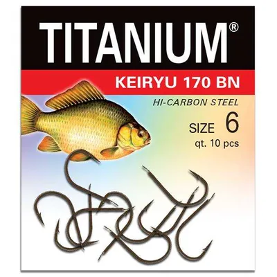 Haczyki Titanium KEIRYU 170