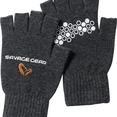 Rękawiczki Savage Gear Knitted Half Finger