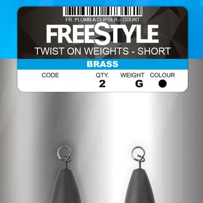 Ciężarki Spro Freestyle Twist-On Weights Short