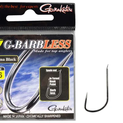 Haczyki Gamakatsu Gama Black Hooks BB