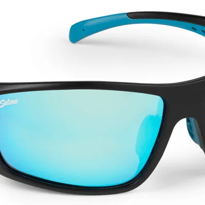 Okulary polaryzacyjne Salmo Black Glasses Grey Ice Blue Lens