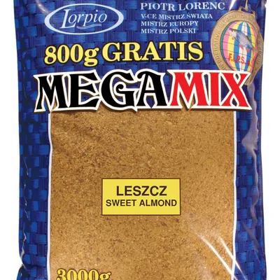 Zanęta Lorpio Mega Mix Leszcz Sweet Almond 3kg