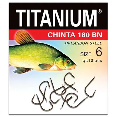 Haczyki Titanium CHINTA 180