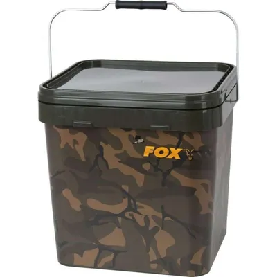 Wiadro Fox Camo square bucket 17L