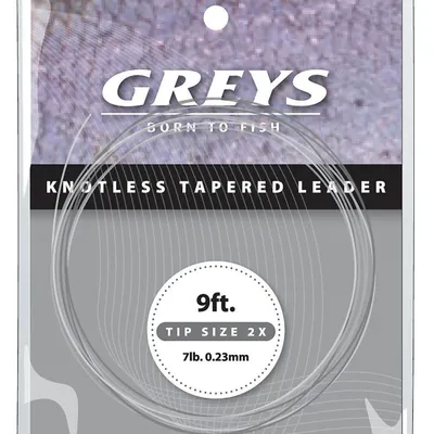 Przypon koniczny bezwęzłowy Greys Greylon Knotless Tapered Leader