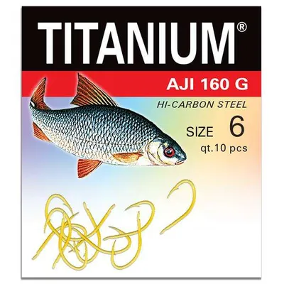 Haczyki Titanium AJI 160