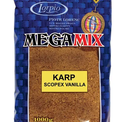 Zanęta Lorpio Mega Mix Karp Skopex-Vanilla 1kg