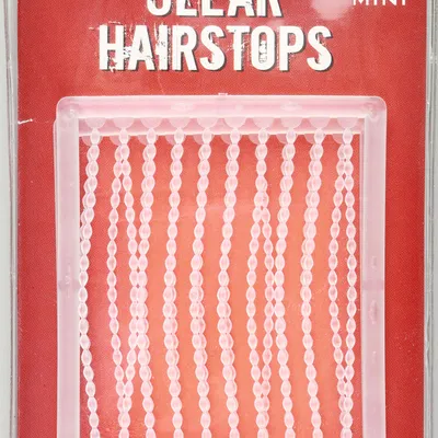 Stopery do kulek proteinowych i pelletu E-S-P Hairstops Clear MINI 200szt