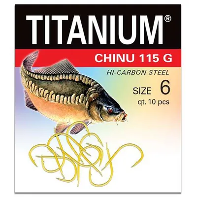 Haczyki Titanium CHINU 115