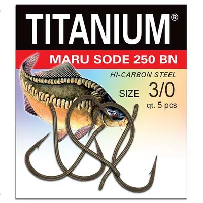 Haczyki Titanium MARU SODE 250