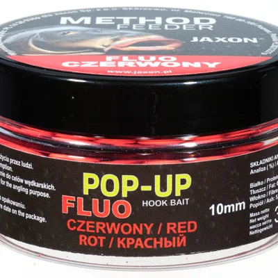 Kulki Pop-up Fluo Jaxon Method Feeder 10mm