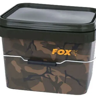 Wiadro Fox Camo square bucket 10L