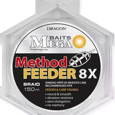 Plecionka Team Mega BAITS Method Feeder 8X Sinking