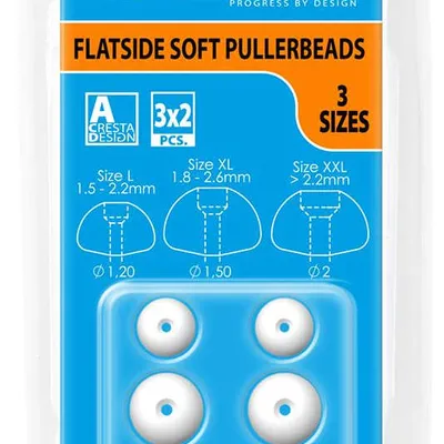 Koraliki Cresta Flatside Soft Pullerbeads