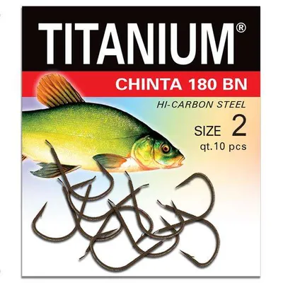 Haczyki Titanium CHINTA 180