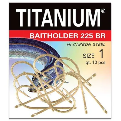 Haczyki Titanium BAITHOLDER 225