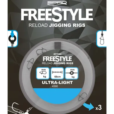 Przypon fluorocarbon Spro Freestyle Reload Jig