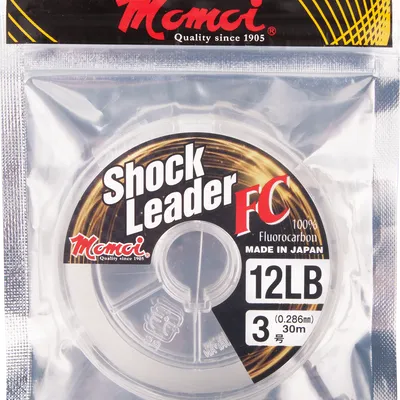 Fluorocarbon Momoi Shock Leader Clear