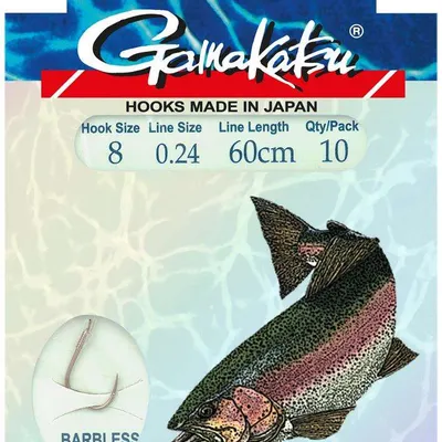 Przypon Gamakatsu Trout Barbless